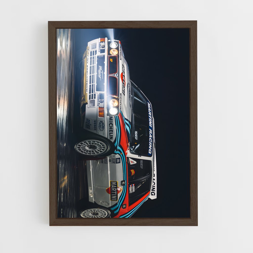 Poster Night Drive Delta – affiche Lancia (vue 5)